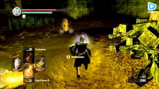 Gameplay Dark Souls exploration Hameau du Crépuscule voix de mes amis sur Steam [upl. by Kurth]