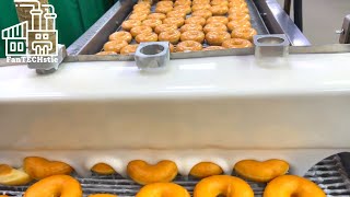 Ever Wondered How Krispy Kreme Donuts Are Made Join us on this FanTECHstic Factory Tour [upl. by Siraval570]