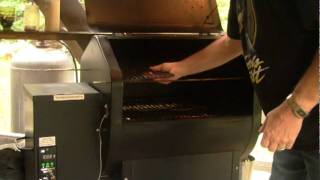 Pellet Smoking Beef Jerky Part 1 of 4  Setting up the grill [upl. by Llebanna]