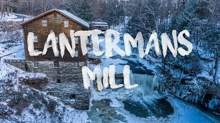 Lantermans Mill In The Winter [upl. by Atnoled]