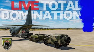 Take all 3 bases and win  LIVE STREAM  DCS World [upl. by Agnew]