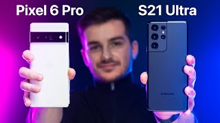 Pixel 6 Pro vs S21 Ultra – ULTIMATE Camera Comparison [upl. by Ahgiel]