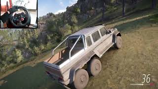 MercedesAMG G 63 6x6 offroading  Forza Horizon 5  Logitech G29 Gameplay [upl. by Imef]