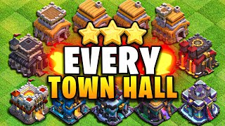 Easiest Strategies for EVERY Town Hall in Clash of Clans [upl. by Cyndy656]