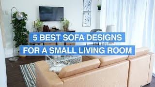 5 Best Sofa Designs For A Small Living Room  MF Home TV [upl. by Ziagos]