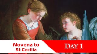 🙏Pray Along 🙏1st Novena To St Cecilia 🙏 13 November 2024 [upl. by Lertnek]