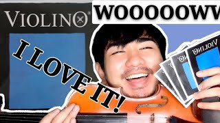 Pirastro Violino Strings REVIEW [upl. by Mcdowell]