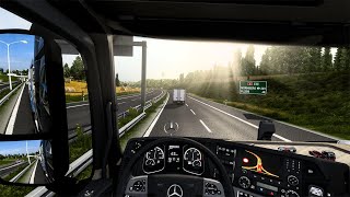 Enhanced Graphics MOD  ETS2 150  MaxedOut Settings  Euro Truck Simulator 2  No ReShade  4K [upl. by Ehr]