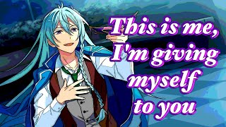 Wataru proposes to Eichi on the school rooftop Enstars Main story [upl. by Inkster]