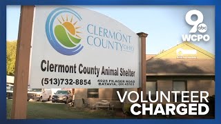 Clermont County Animal Shelter volunteer charged after dispute [upl. by Annairam979]