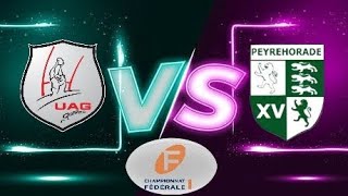 Fédérale 1 UA Gaillac vs Peyrehorade sport barrage [upl. by Eniamaj449]