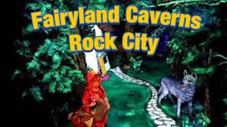 Fairyland Caverns at Rock City on Lookout Mountain  Chattanooga TN  travelnurselife 2023 [upl. by Naegem]