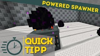 Enderio Powered Spawner  Quick Tipp [upl. by Ehctav]