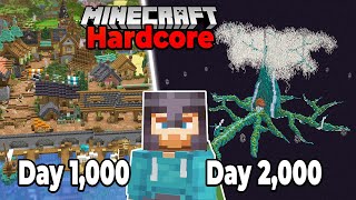 I Survived 2000 Days in Hardcore Minecraft Survival MOVIE [upl. by Idnyl714]