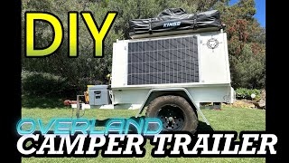 BUDGET HOME MADE CAMPER TRAILER [upl. by Gerrie787]