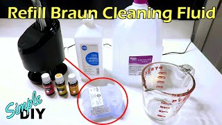 Refill Braun Cleaning Fluid Cartridge  Braun Shaver [upl. by Mamie]