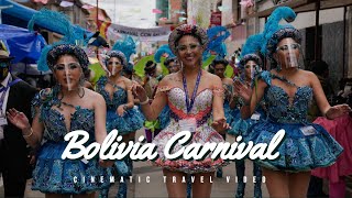 خمسة الاف موسيقي يعزفون في مهرجان أورورو السنوي في بوليفيا  Bolivia Carnival 2023 [upl. by Liberati525]