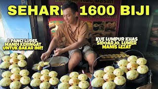 LUMPUR BAKAR MAKANAN KHAS SIDOARJO SEHARI LUDES 1600 BIJI [upl. by Erickson]