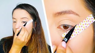 8 Easy Eyeliner Tutorials For Beginners [upl. by Naillig]