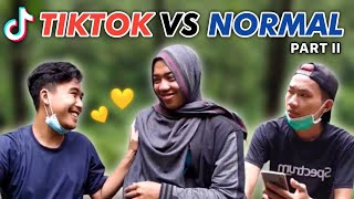 TIKTOK VS NORMAL Part 2  Sketsa Komedi  Film Pendek [upl. by Alphonsine]