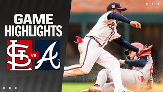 Cardinals vs Braves Game Highlights 72124  MLB Highlights [upl. by Daffodil909]