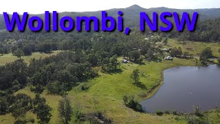 Wollombi NSW Fly over this beautiful area from the old converted dairy [upl. by Ailat657]