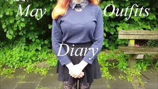 May Outfits Diary  LOOKBOOK 2016 [upl. by Eillat]