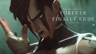 Jinx vs Vi  Forever Finally Ends ⌜AMV⌟  Arcane Season 2 [upl. by Epoillac160]