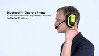 3M™ PELTOR™ WS™ ALERT™ X Headset with Bluetooth®  user instructions headset [upl. by Elysee]