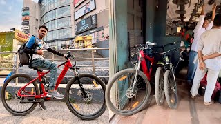 Cycle le kar train me ghus gaye [upl. by Nolita219]