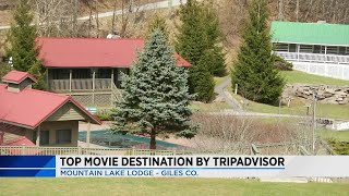 Mountain Lake Lodge named top movie destination [upl. by Assiral]