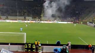 Di Vaio GOL del 22 in Bologna  Torino 52 Visto in diretta dalla Curva Andrea Costa [upl. by Bartholomew]