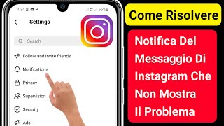 Come Risolvere La Notifica Del Messaggio Di Instagram Che Non Mostra Il Problema [upl. by Aciras]