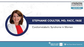 Stephanie Coulter MD  Cardiometabolic Syndrome in Women [upl. by Tymes824]