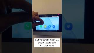 HIKVISION VDP IP Video IntercomVideo Door Phone System All Kerala Installation📱7012390039 [upl. by Anjela621]