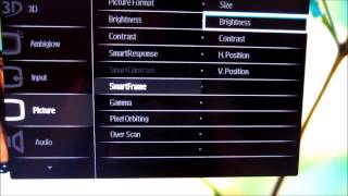 Philips 278G4DHSD Menu System OSD [upl. by Eselrahc]