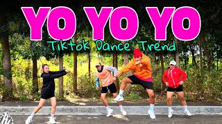 Yo yo yo tiktok dance  Dj Johnrey remix  Dance workout  Kingz Krew [upl. by Eseilanna487]