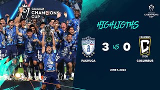 Champions Cup  Pachuca 30 Columbus  Final ConcaChampions 2024 [upl. by Nathanoj696]