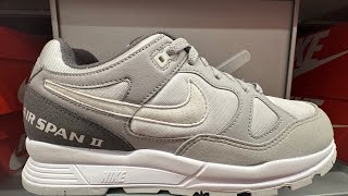 Nike Air Span 2 SE quotAtmosphere GreyThunder GreyVast Greyquot [upl. by Derinna]