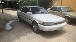 Toyota camry 1987 xe tập lái giá rẻchỉ 28tr lh 0929318319 xem xe tại bến lức [upl. by Lounge]