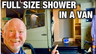 Transforming A Campervan to the ultimate Recreational vehicle shower Build part 2 [upl. by Rellim]