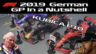 F1 2019 German GP In a Nutshell [upl. by Yraek]