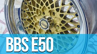 Refurbishing RARE 3 piece wheels BBS E50 Rennsport built by Eurodubs [upl. by Reivaz318]