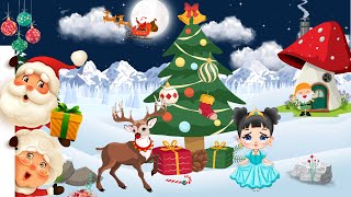 jingle bell christmas songs  nursery rhymes for babies  kids songs  Toy tale pixels [upl. by Malachi]