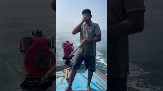 Fishing boat driver 🔥 fisherman fishing fisherman lifestyleboating adventure driving short [upl. by Attelrahc]