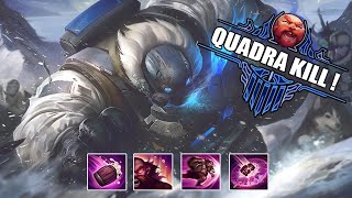 Gragas MONTAGE  QUADRAKILLS [upl. by Amiaj]