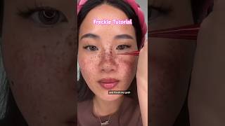 Makeup Hack Realistic Freckle Tutorial [upl. by Denis834]