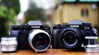 FANTASTIC Affordable Fujis Fujifilm XT1 and XT2  Compared [upl. by Colene]