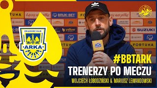 BRUKBET TERMALICA NIECIECZA  ARKA GDYNIA 21 TRENERZY PO MECZU [upl. by Marentic275]