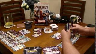 Lets Play Marvel Munchkin [upl. by Ssilb]